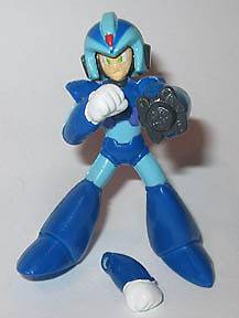 1994 Bandai Japan Mega Man X Blue Rockman 2.5 PVC Figure