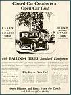 1924 AD FOR HUDSON & ESSEX COACH STYLE MOTOR CARS
