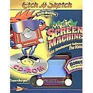 Etch A Sketch Magic Screen Machine PC CD think creative