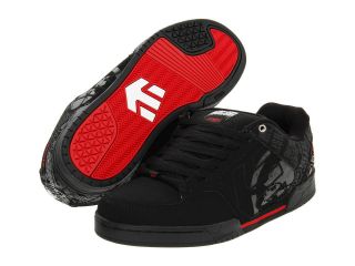 Etnies METAL MULISHA CHARTER x Black / Grey / Red Mens Skater Sneaker 