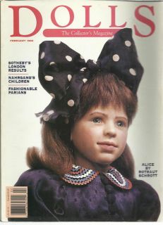 Dolls The Collectors Magazine (February 1993) Alice By R. Schrott 144 