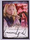   HBP SDCC Luna Lovegood ( Evanna Lynch ) autograph jumbo 4x5 card