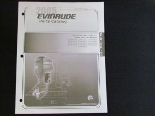 EVINRUDE E TECH OUTBOARD PARTS CATALOG 135,150,175 HP MODELS 2005