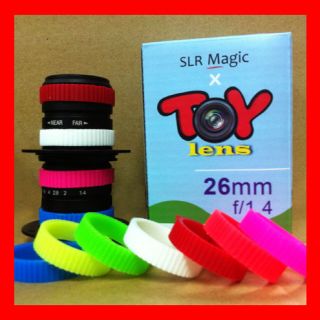 SLR Magic x Toy Lens 26mm f/1.4 lens w/ Macro EPL2 GF2