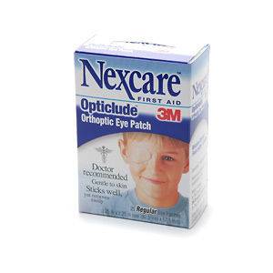 Nexcare Opticlude Orthoptic Eye Patches, Regular Size, 20 Count Boxes