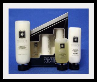 Swisa Beauty Dead Sea For Men Kit   Shampoo ,Moisturizer and, Serum