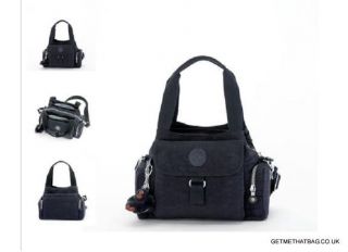 BNWT Kipling Fairfax Handbag/Should​er Bag in True Blue RRP £69