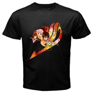 Fairy Tail Logo Crew Black T Shirt. Cool Item. Its Limited Hurry, Grab 