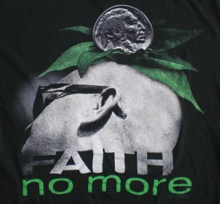 Vtg 93 FAITH NO MORE Tour Shirt Melvins Metal Rock Fantomas Slayer Mr 