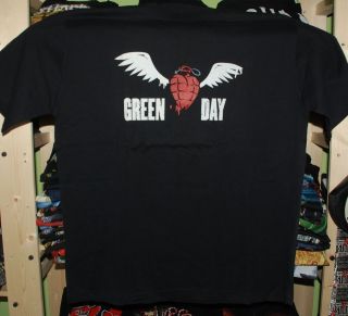 Green Day Xlarge T Shirt New Rare XL Sum 41 My Chemical Romance 