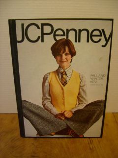 Penney Fall & Winter Catalog 1972 HARDCOVER Cloth Bound R 72
