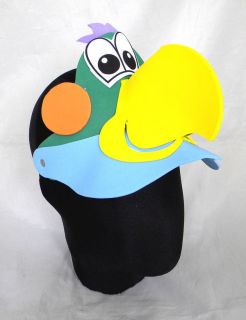   Bird Animal Foam Kid Ball Party Fancy Dress Costumes Hat Cap Visor New