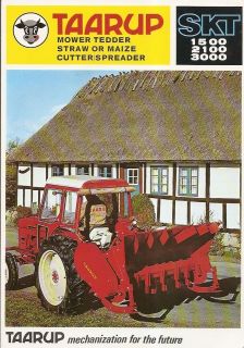 Farm Equipment Brochure   Taarup   SKT 1500 etal   Mower Tedder   1976 