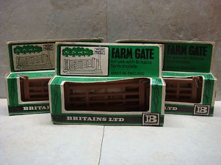 Vintage Set of Britain Ltd 132 Farm Gates for Model Train Layout