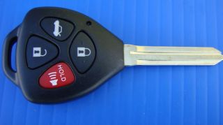 NEW 2007 2010 TOYOTA CAMRY KEYLESS REMOTE ENTRY FOB KEY WITH CHIP 