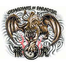 GUARDIANS OF PARADISE GIFT T SHIRT JAPANESE ASIAN LD