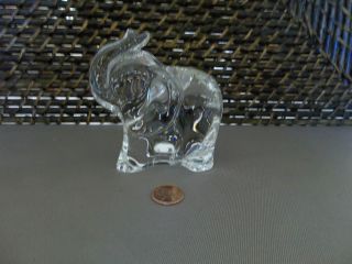 Lenox fine crystal elephant figurine Italy