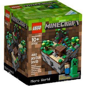 LEGO CUUSOO MINECRAFT MICRO WORLD 21102, HARD TO FIND, NEW & SEALED