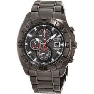 Citizen Mens CA0307 51H Sport Eco Drive Chronograph Watch: Watches 