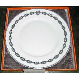Hermes Chaine Dancre Platinum Presentation Plate Kitchen 