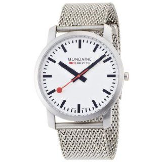 Mondaine Mens A672.30350.16SBM Simply Elegant Steel Band Watch 