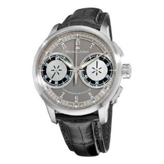 Maurice Lacroix Mens MP7128 SS001320 MasterPiece Grey and Silver Dial 