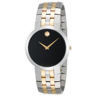 Movado Mens 606235 Faceto Stainless Steel Bracelet Watch Watches 