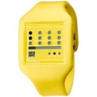Nooka Unisex ZUB ZOT YL 20 Zub Zot Yellow Polyurethane Watch Watches 