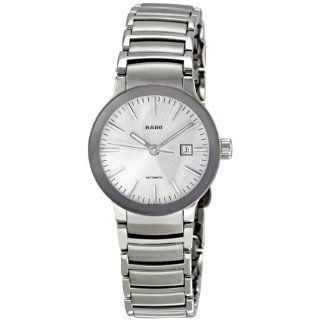 Rado Womens R30940103 Centrix Stainless Steel Bracelet Watch: Watches 