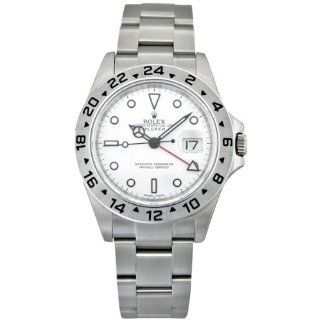 Rolex Explorer II White Index Dial Oyster Bracelet Mens Watch 16570WSO 