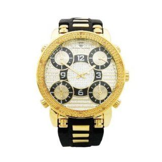 Super Techno Mens Diamond Five Time Zone Watch GM5 50Y Watches 