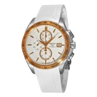Tissot Mens T0244272701100 Velco T White Chronograph Dial Watch 