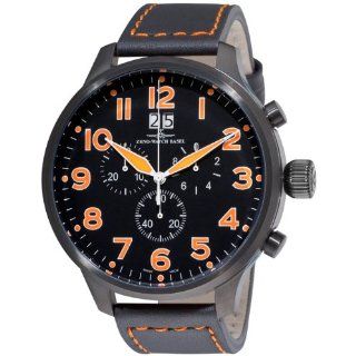    A1 Super Oversized Black Chronograph Dial Watch Watches 