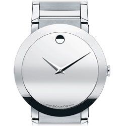   movado s famed museum watch this movado sapphire men s stainless steel