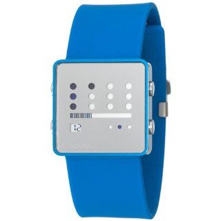 Nooka Unisex ZOT AL BL Zot Aluminum Blue and Silver Watch Watches 