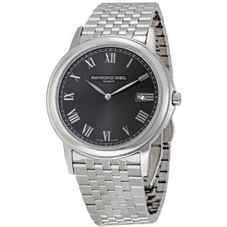 Raymond Weil Mens 5466 ST 00608 Tradition Grey Dial Watch: Watches 