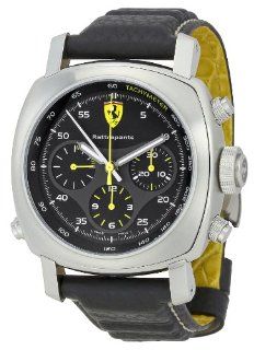 Panerai Mens FER00010 Ferrari Scuderia Rattrapante Chronograph Watch 