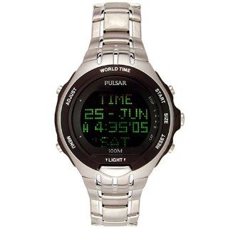 Pulsar Mens PBL047 Digital Alarm Chronograph Watch Watches  