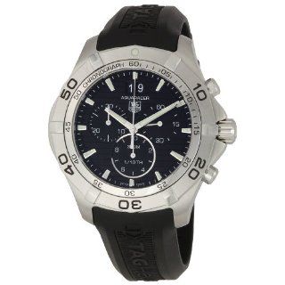 TAG Heuer Mens CAF101EFT8011 Aquaracer Grande Black Dial Watch 