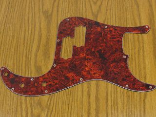 NEW Precision P Bass Vintage Red Tortoise PICKGUARD for Fender P Bass 