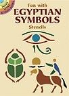 Fun with Egyptian Symbols Stencils by Ellen Harper 2003, Paperback 