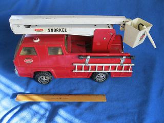 Vintage 1960s Tonka Snorkel Fire Truck Complete
