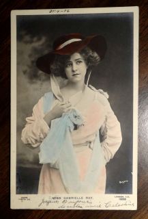 GABRIELLE RAY British Stage Actress Edwardian Musical Comedy 1906 