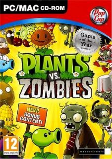 Brand New PC Computer Video Game PLANTS VS. ZOMBIES   GAME OF THE 