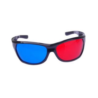   Frame Red Blue 3D Glasses For Dimensional Anaglyph Movie DVD Game
