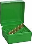 MTM Case Gard™ New Plastic Ammo Box 100 Rd RS 100 10 Rifle 223 204 