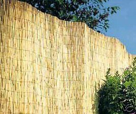 ALL NATURAL BAMBOO REED FENCE 6 x 100