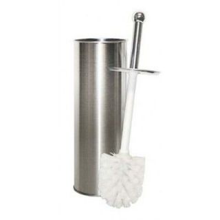 Home Collections Stainless Steel 9.3 X 35.4 Toilet Brush with Holder