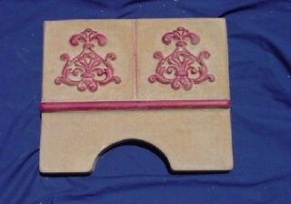 ROMAN FLORAL BORDER EDGING CONCRETE CEMENT STEPPING STONE MOLD 5018