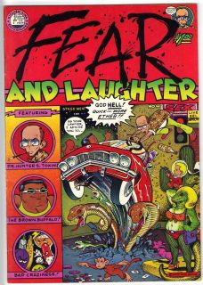 Fear And Laughter DAVE STEVENS art Hunter S.Thompson comix William 